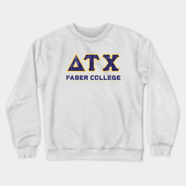 Delta Tau Chi - Faber College Crewneck Sweatshirt by Wright Art